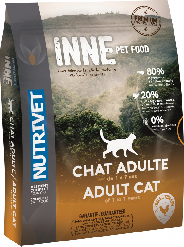NUTRIVET Inne pour chat adulte 2 saveurs disponibles