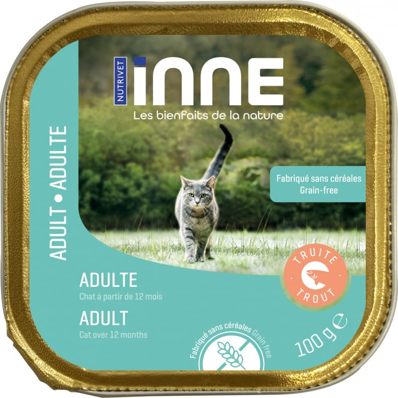 NUTRIVET INNE Terrine für ausgewachsene Katzen - Verschiedene Geschmacksrichtungen verfügbar