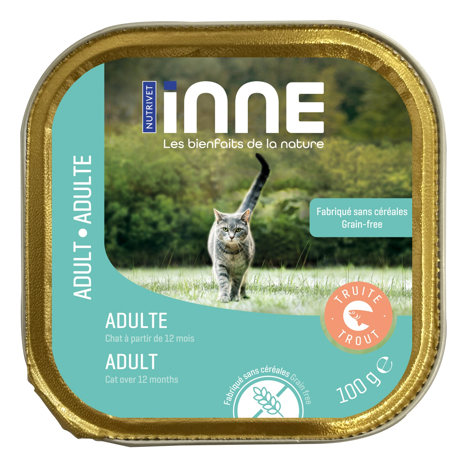 NUTRIVET INNE Terrine für ausgewachsene Katzen - Verschiedene Geschmacksrichtungen verfügbar