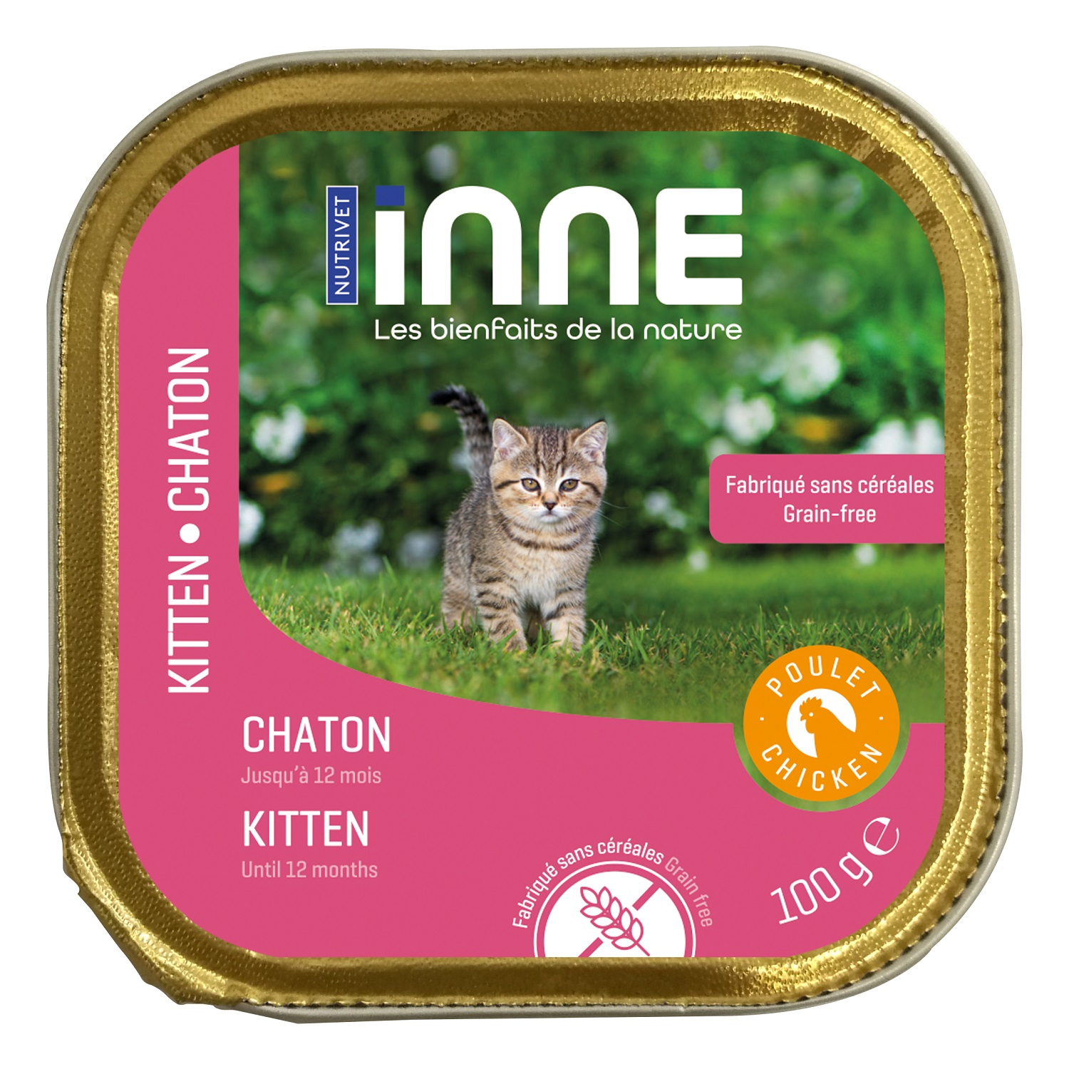 NUTRIVET INNE Terrine Poulet pour chaton 