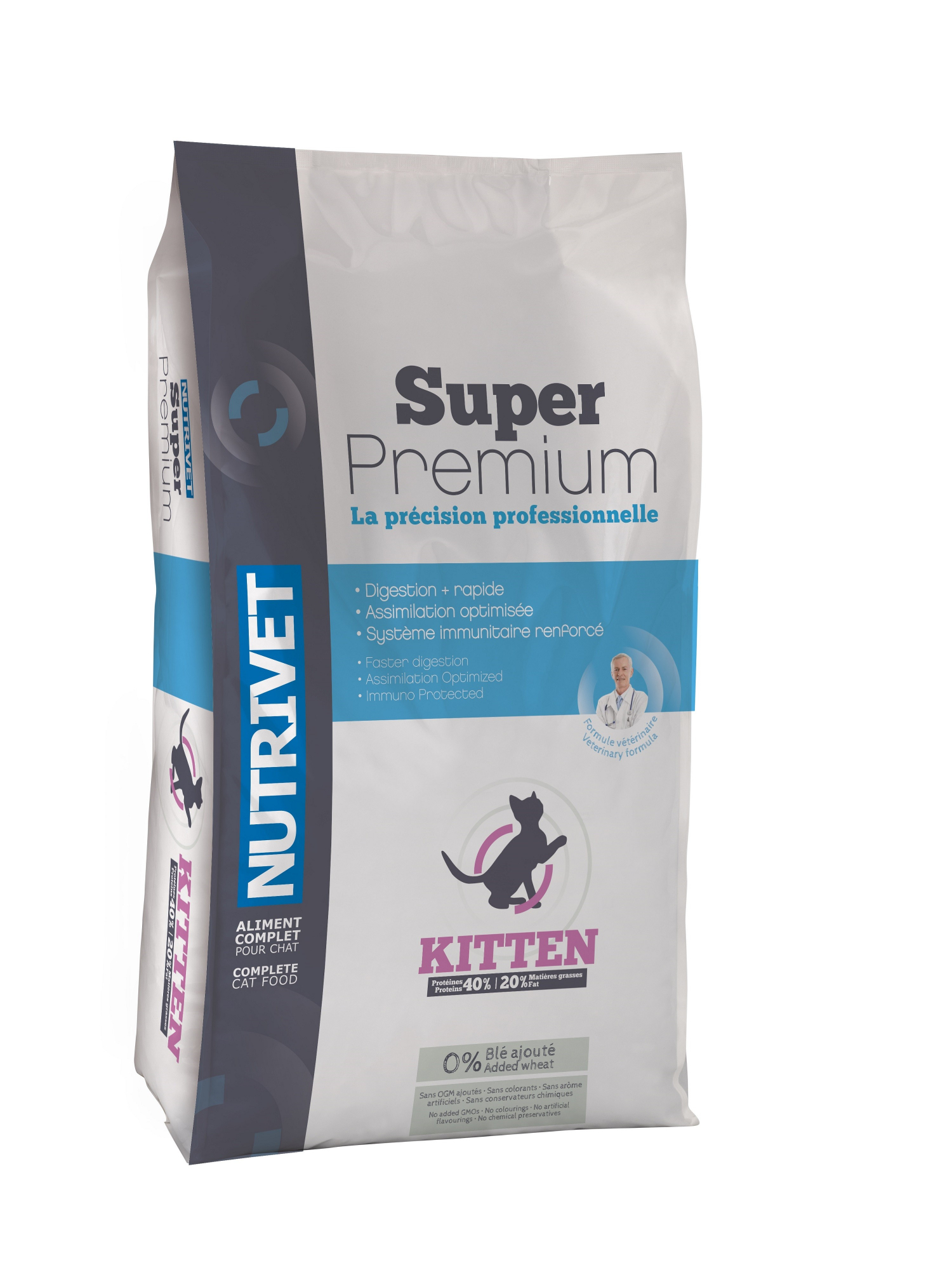 NUTRIVET Super Premium Kitten, met gevogelte