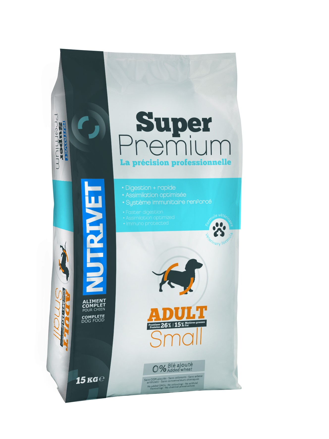 NUTRIVET Super Premium Adult mit Geflügel für Hunde kleiner Rassen