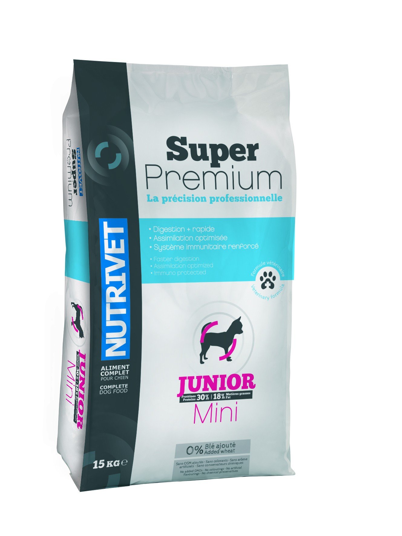 NUTRIVET Super Premium mit Geflügel für junge Hunde von sehr kleiner Größe