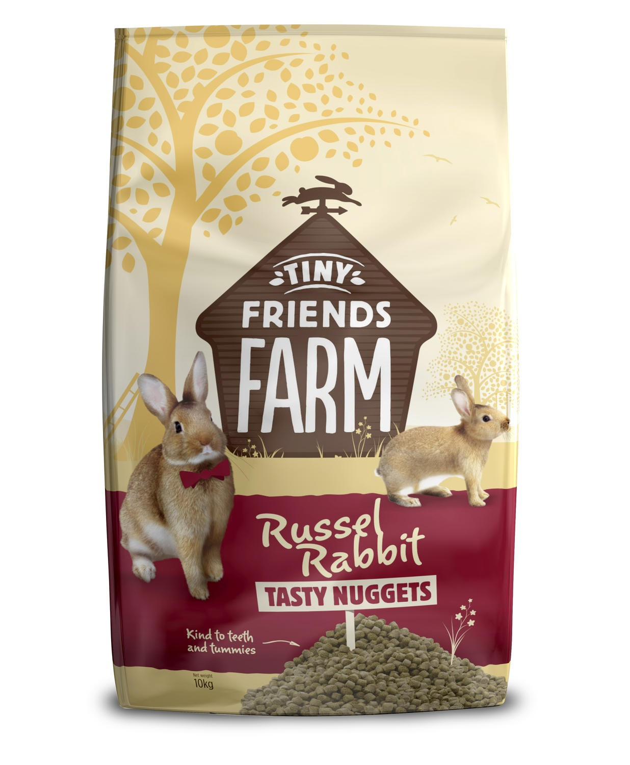 Tiny Friends Farm Russell Rabbit Tasty Nuggets coelho