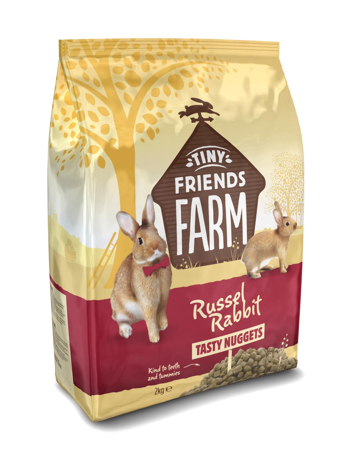 Tiny Friends Farm Russell Rabbit Tasty Nuggets coelho