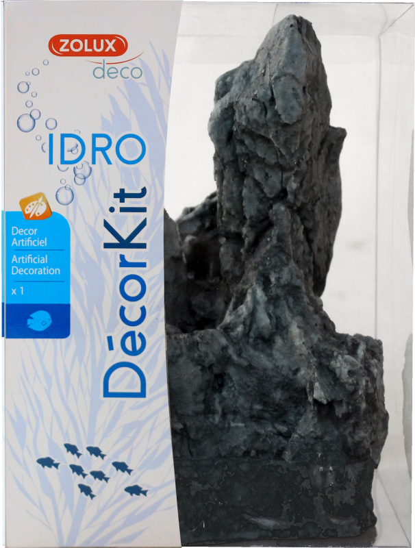 Décor roche résine IDRO Black Stones - plusieurs tailles
