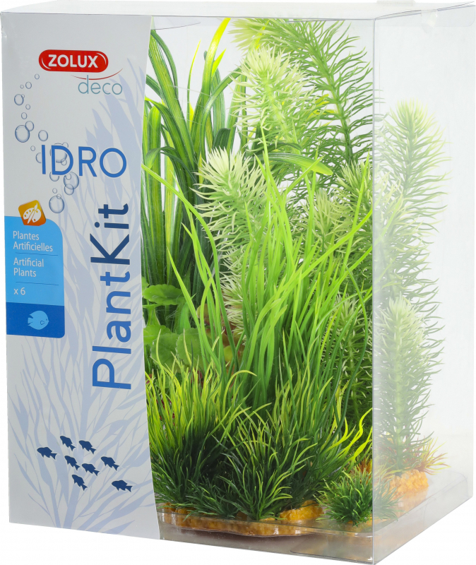 Assortiment de 6 plantes artificielles Plantkit IDRO - N°3