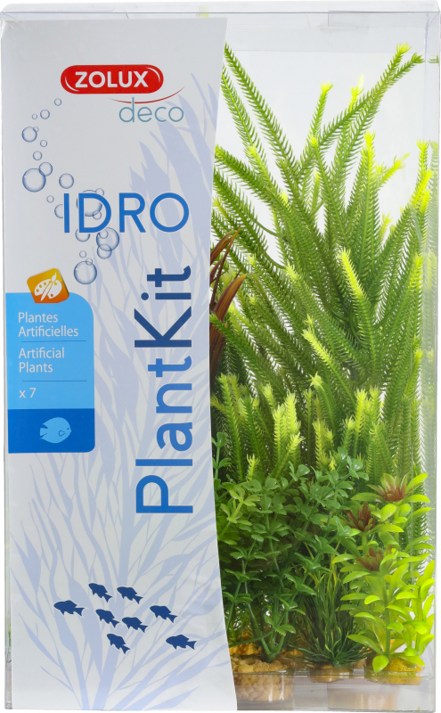 Assortiment de 7 plantes artificielles Plantkit IDRO - N°4
