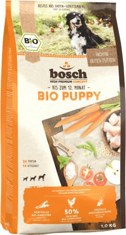  BOSCH Bio Puppy Poulet et Carottes pour Chiot