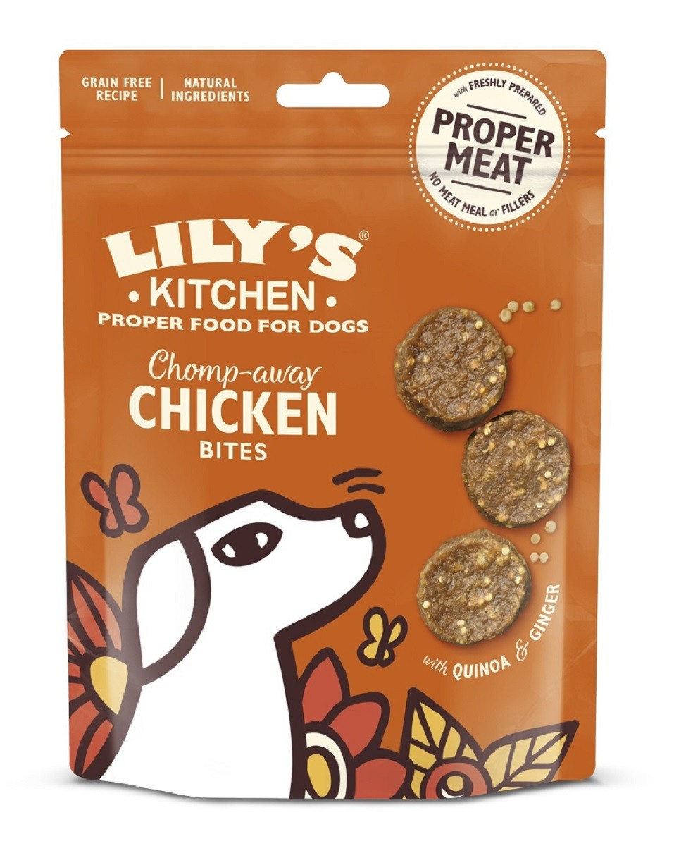 LILY'S KITCHEN Chomp-away Bocaditos de pollo para perros