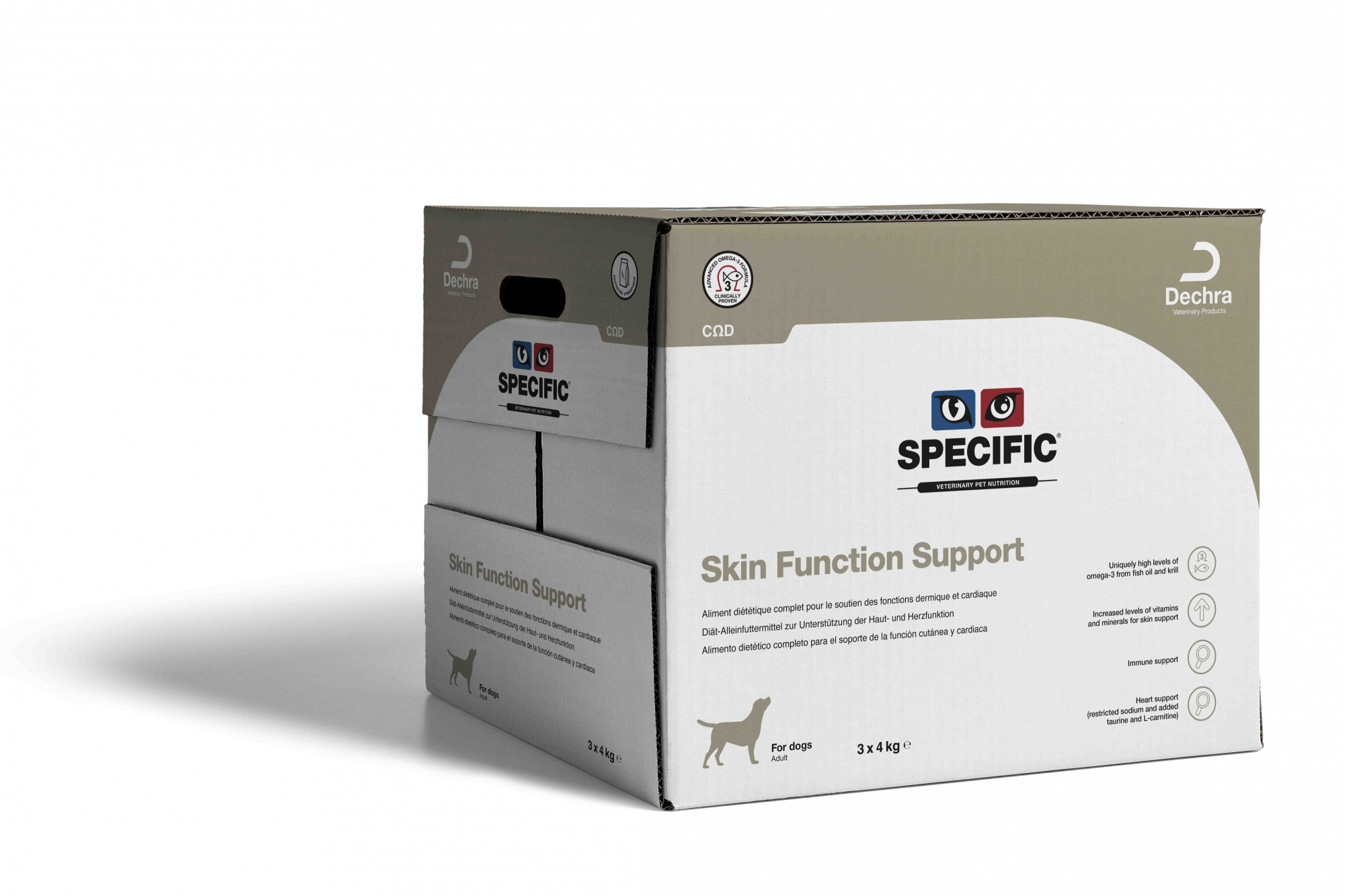 SPECIFIC COD SKIN FUNCTION Support para cão