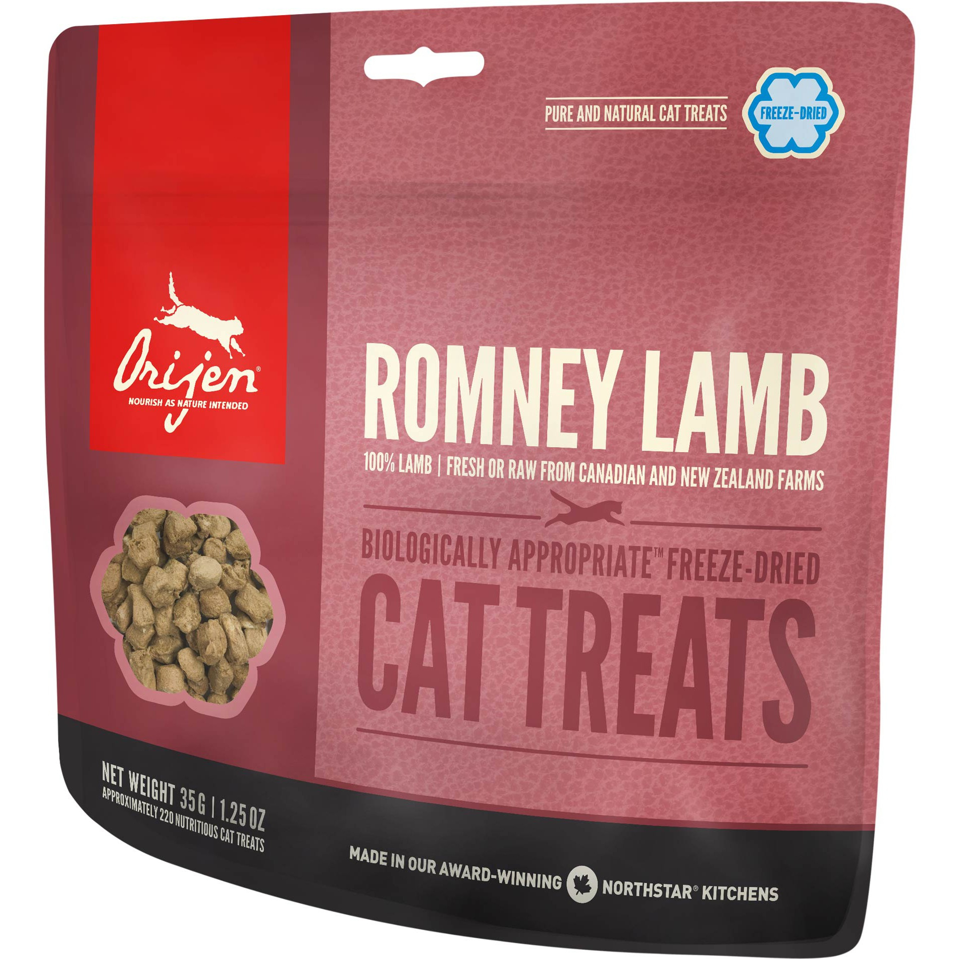 ORIJEN Snack Romney Lamb per gatti