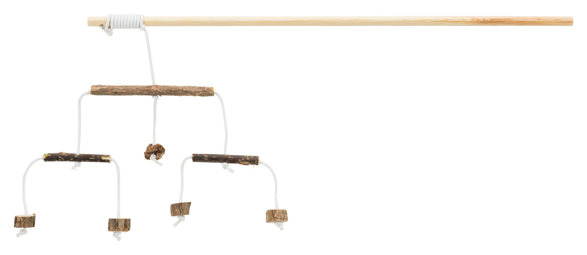 Angelrute mit Matatabi-Sticks