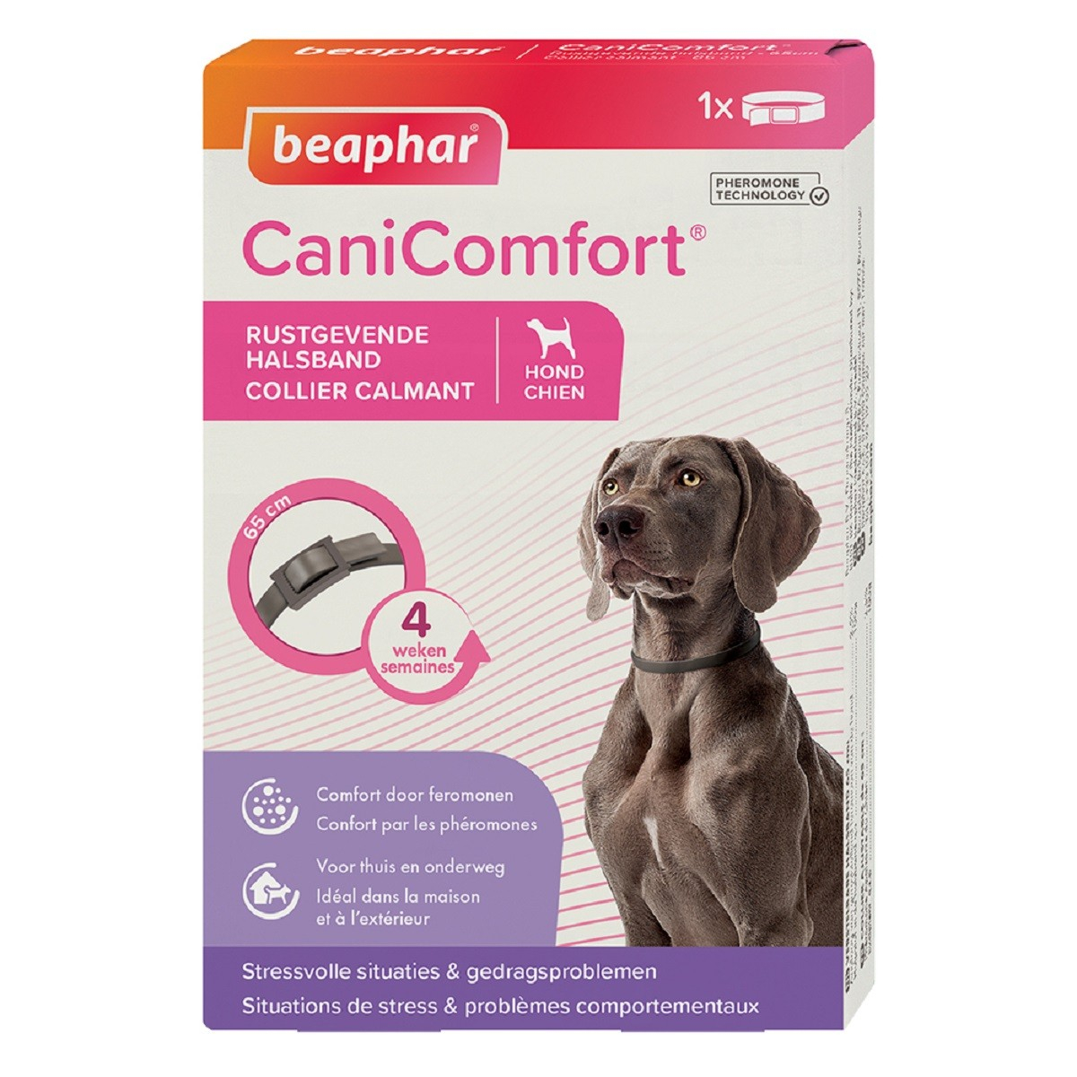 CaniComfort, Beruhigendes Halsband mit Pheromonen für Hund und Welpen
