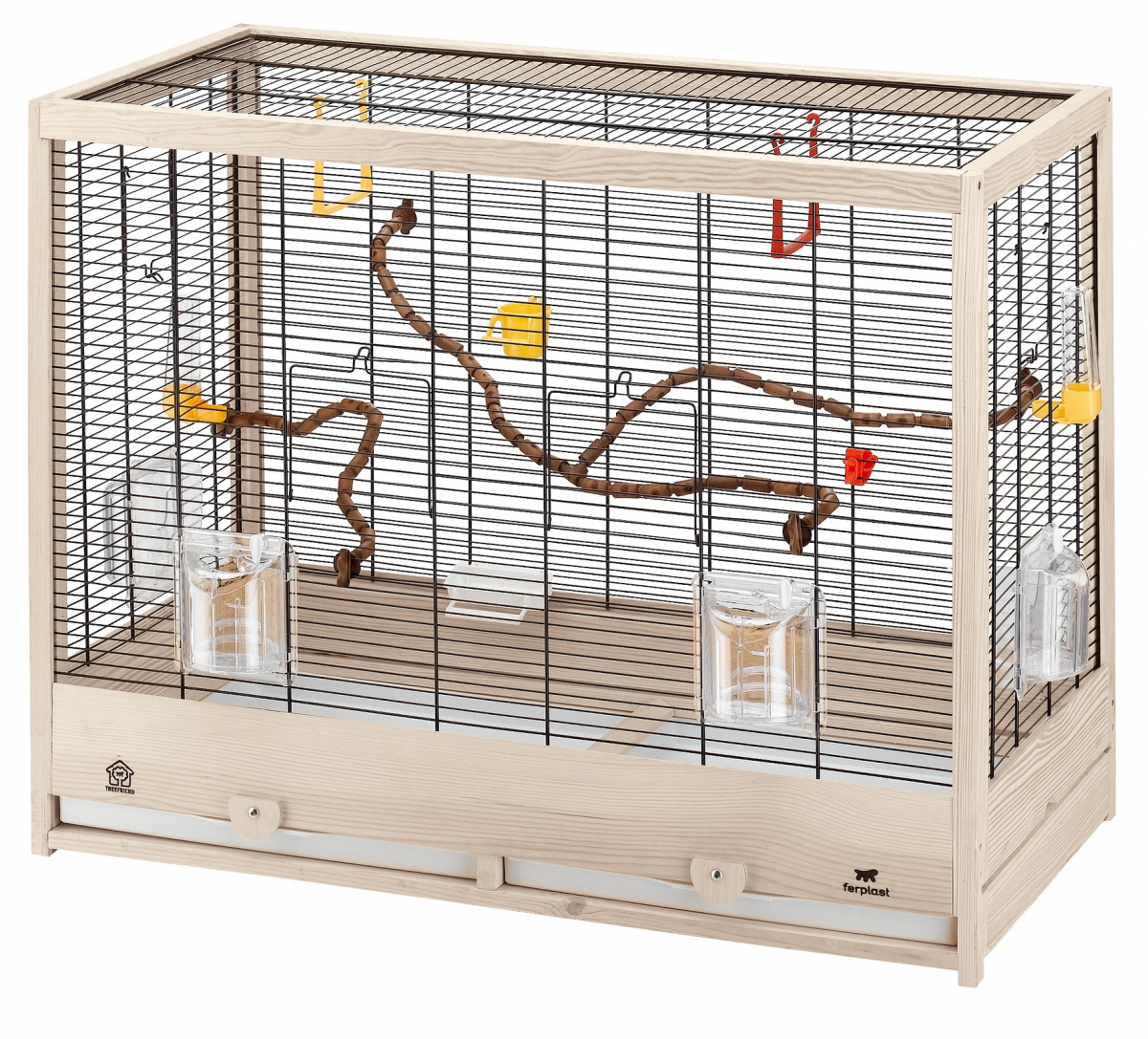 Cage en bois Giulietta - H50cm