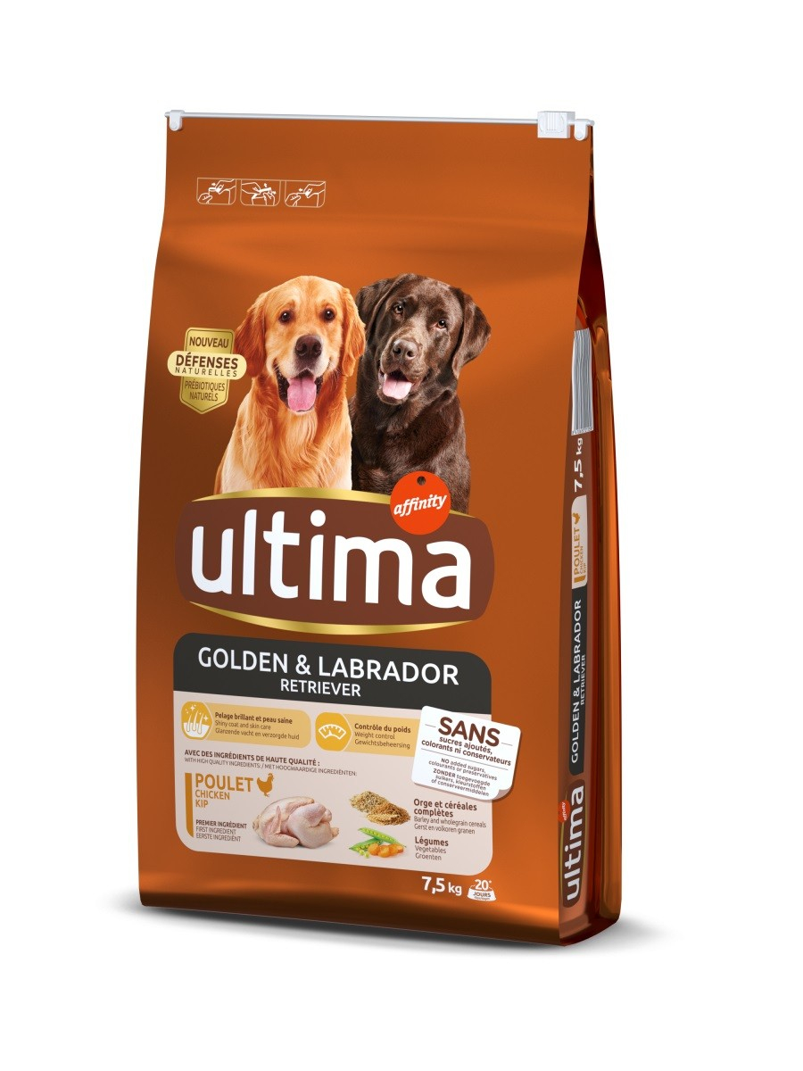 Affinity ULTIMA Medium-Maxi Golden & Labrador Pollo per cani