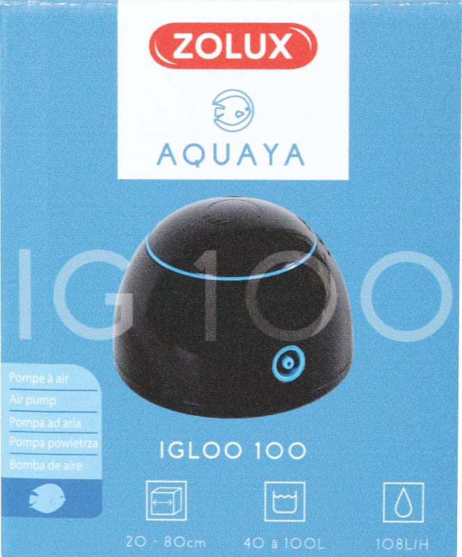 Kit pompe à air Igloo 100 - blanc ou noir
