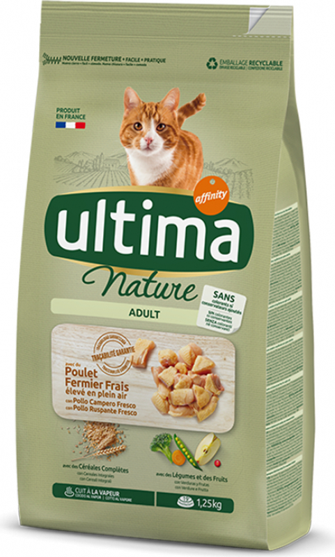 Affinity ULTIMA Croquettes Nature au Poulet pour chat 
