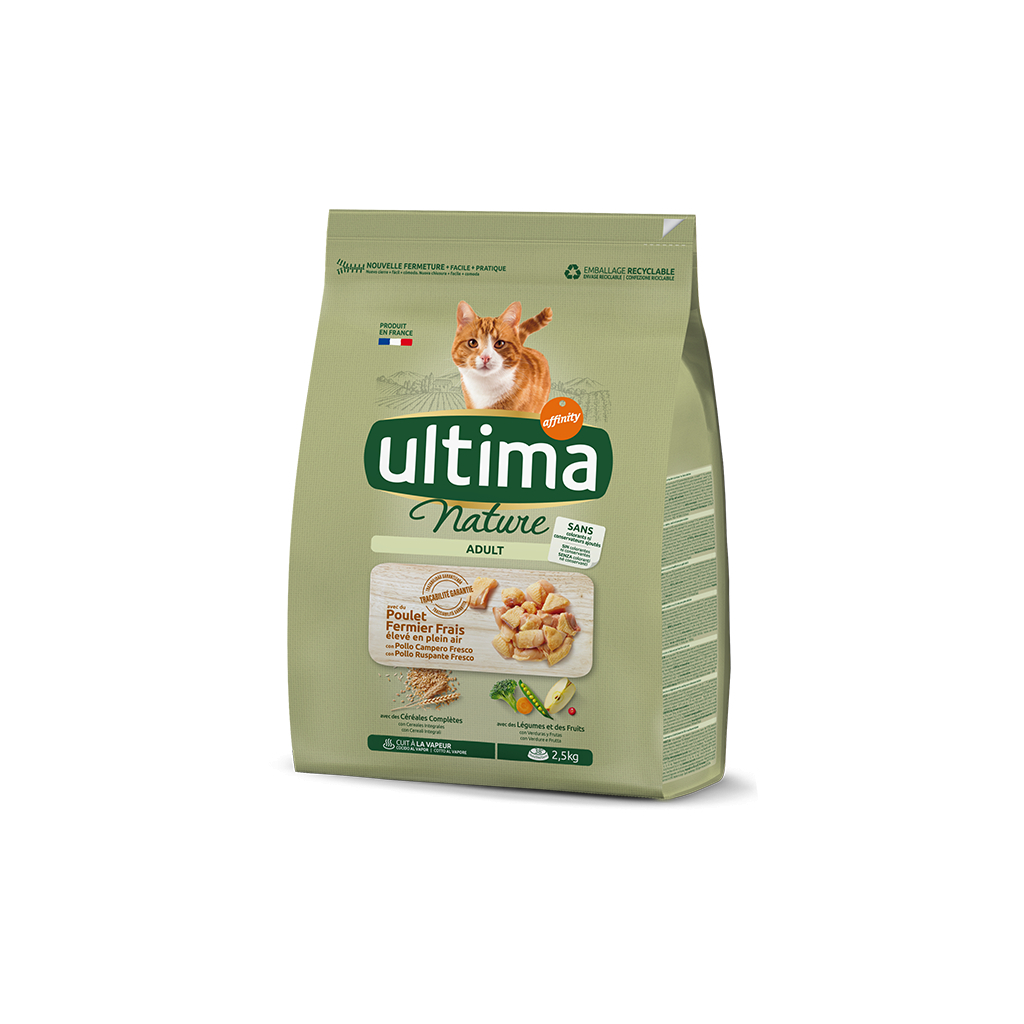 Affinity ULTIMA Nature - Ração seca de frango para gato
