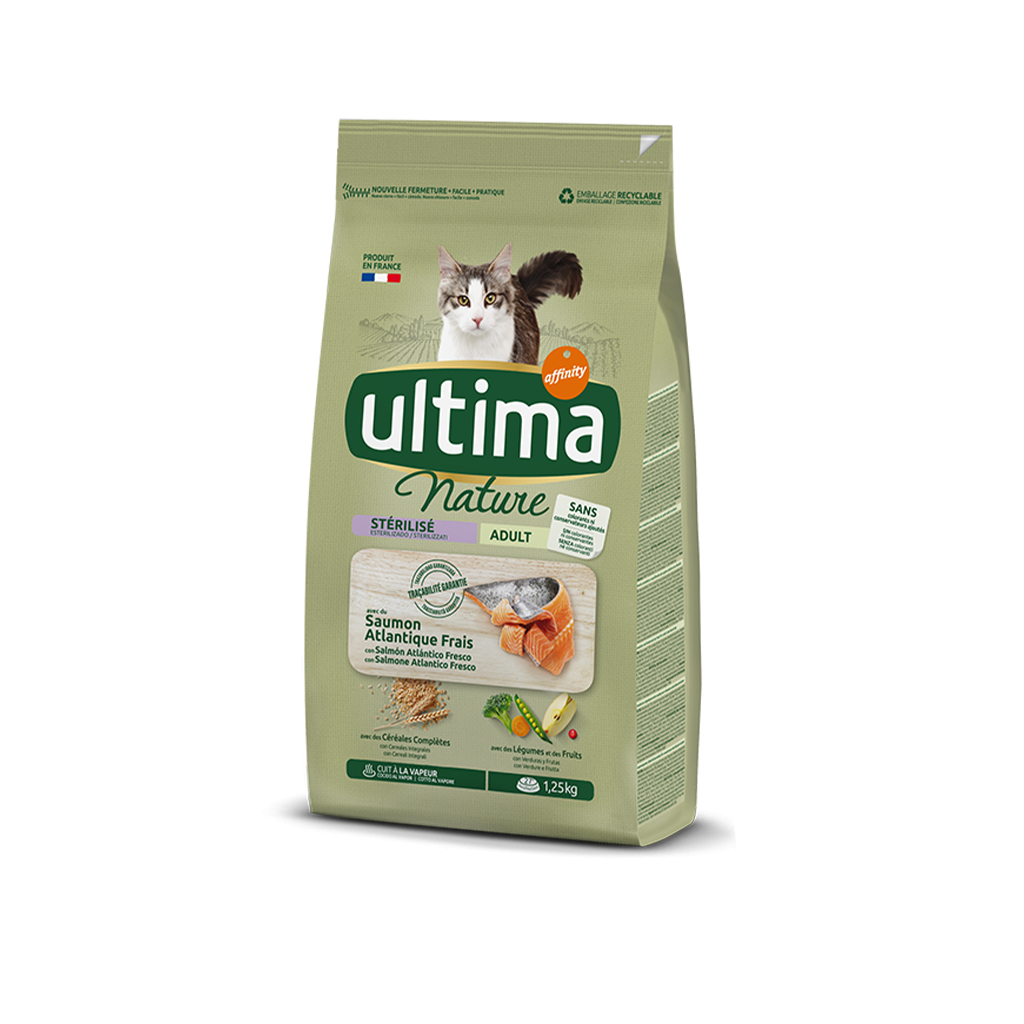 Affinity ULTIMA Nature Salmón para gatos esterilizados