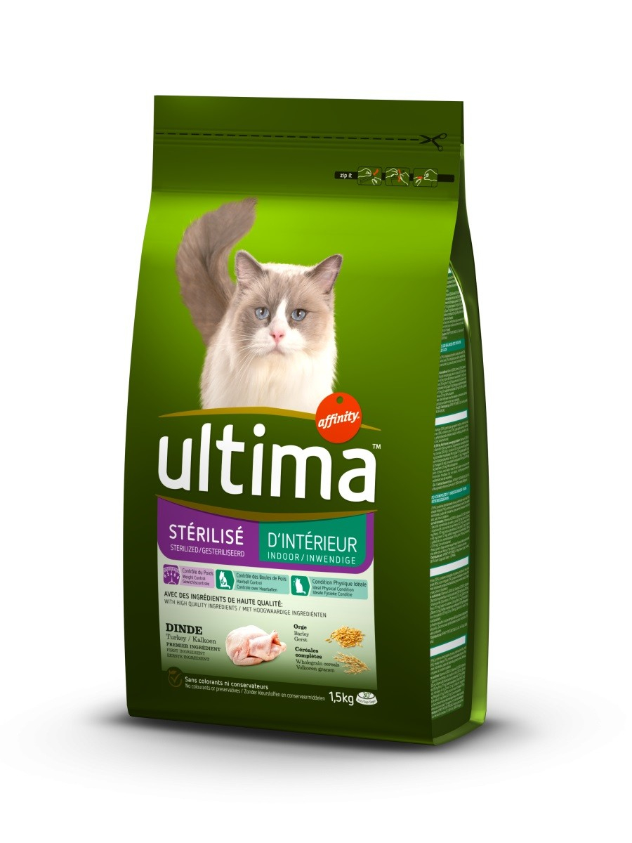Affinity ULTIMA Cat Indoor/Sterilized - met kalkoen