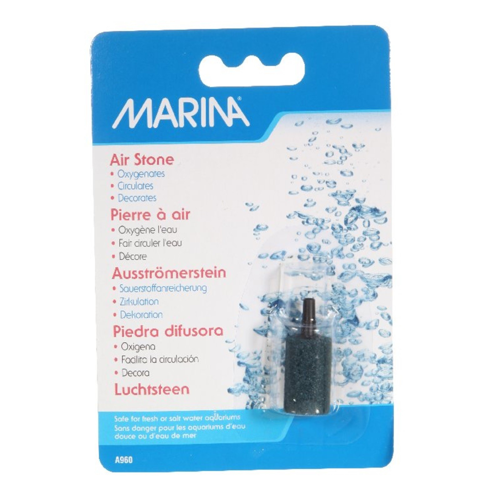 Luchtsteen, cilindericht, Marina, 2,84 cm