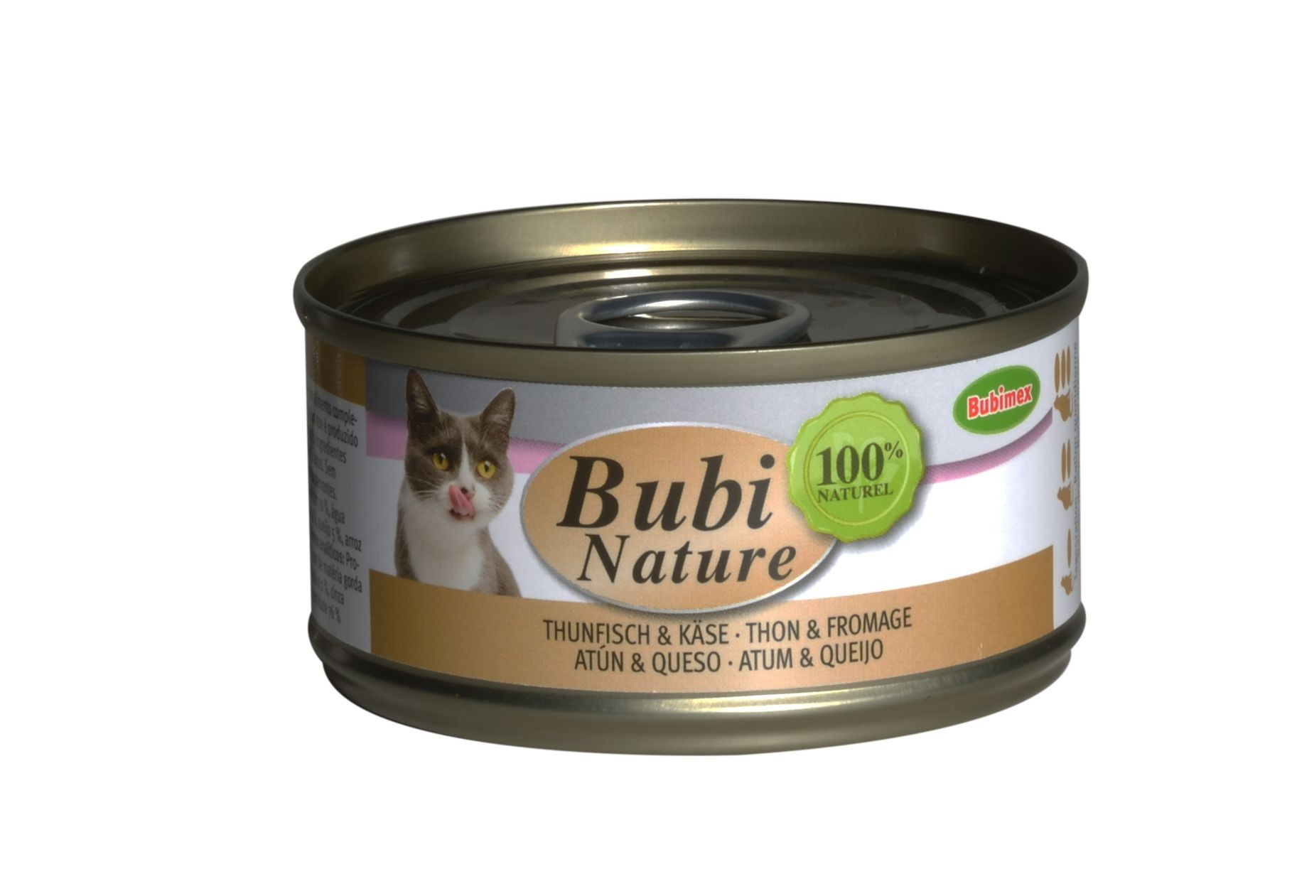 Patè BUBIMEX Bubi Naturale Tonno & Formaggio per gatto