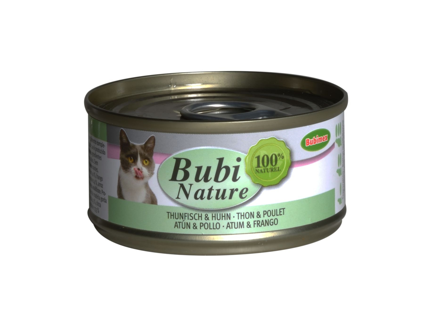 BUBIMEX Bubi Nature Comida húmeda para gatos Atún y Pollo