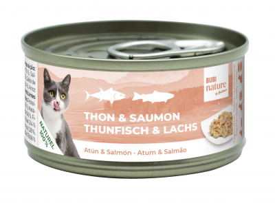 BUBIMEX Bubi nature mit Thunfisch & Lachs für Katzen