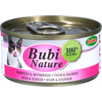 BUBIMEX Bubi nature Comida húmeda para gatos Atún y Dorada