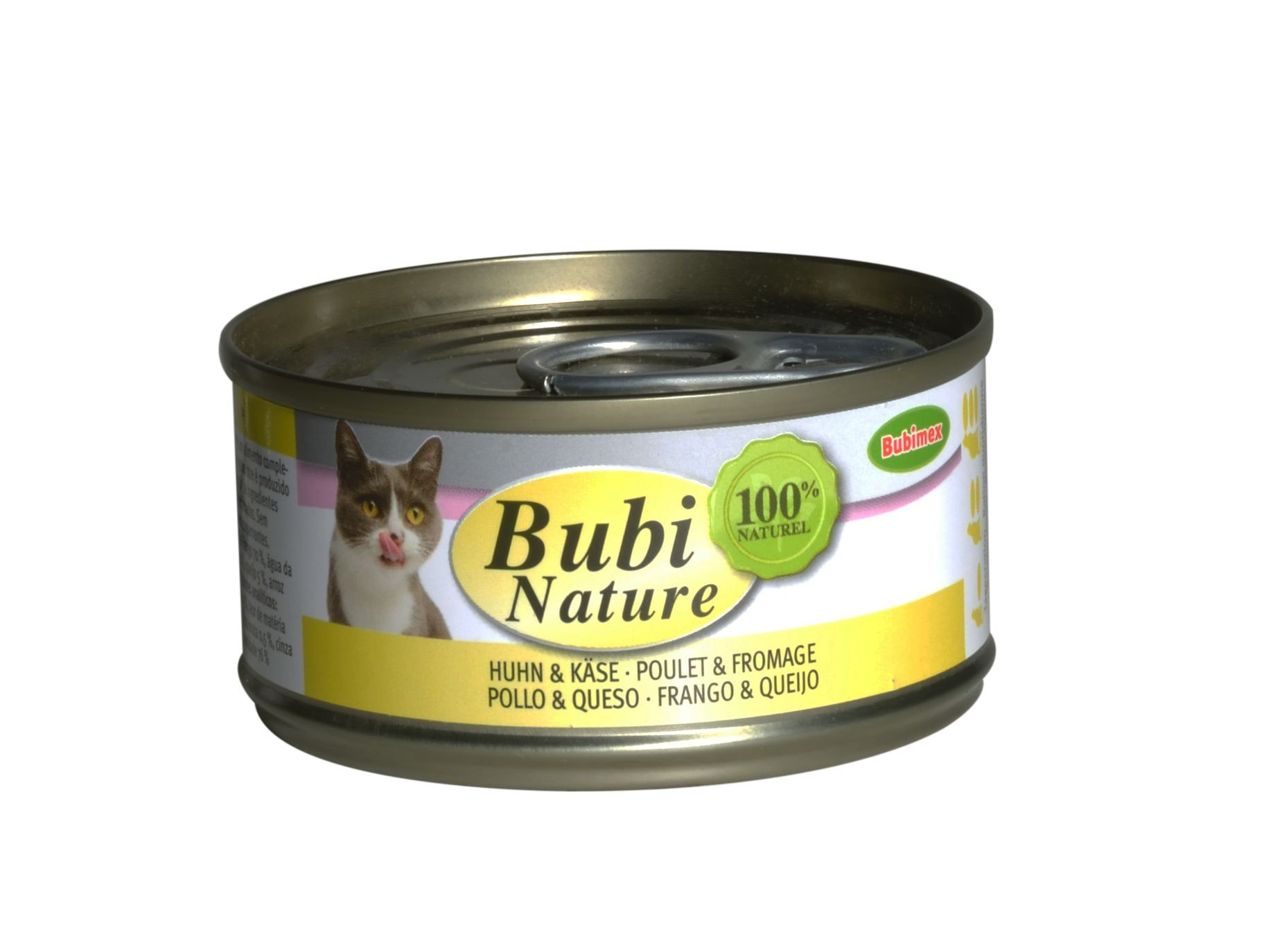 Paté BUBIMEX Bubi Naturale Pollo & Formaggio per gatti