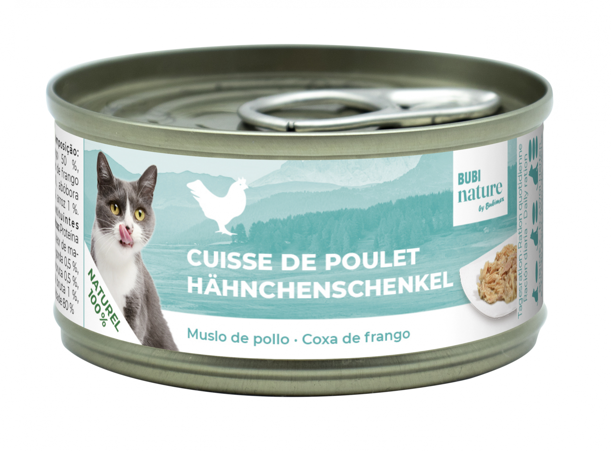 Pâtée BUBIMEX Bubi Nature Cuisse de Poulet pour chat