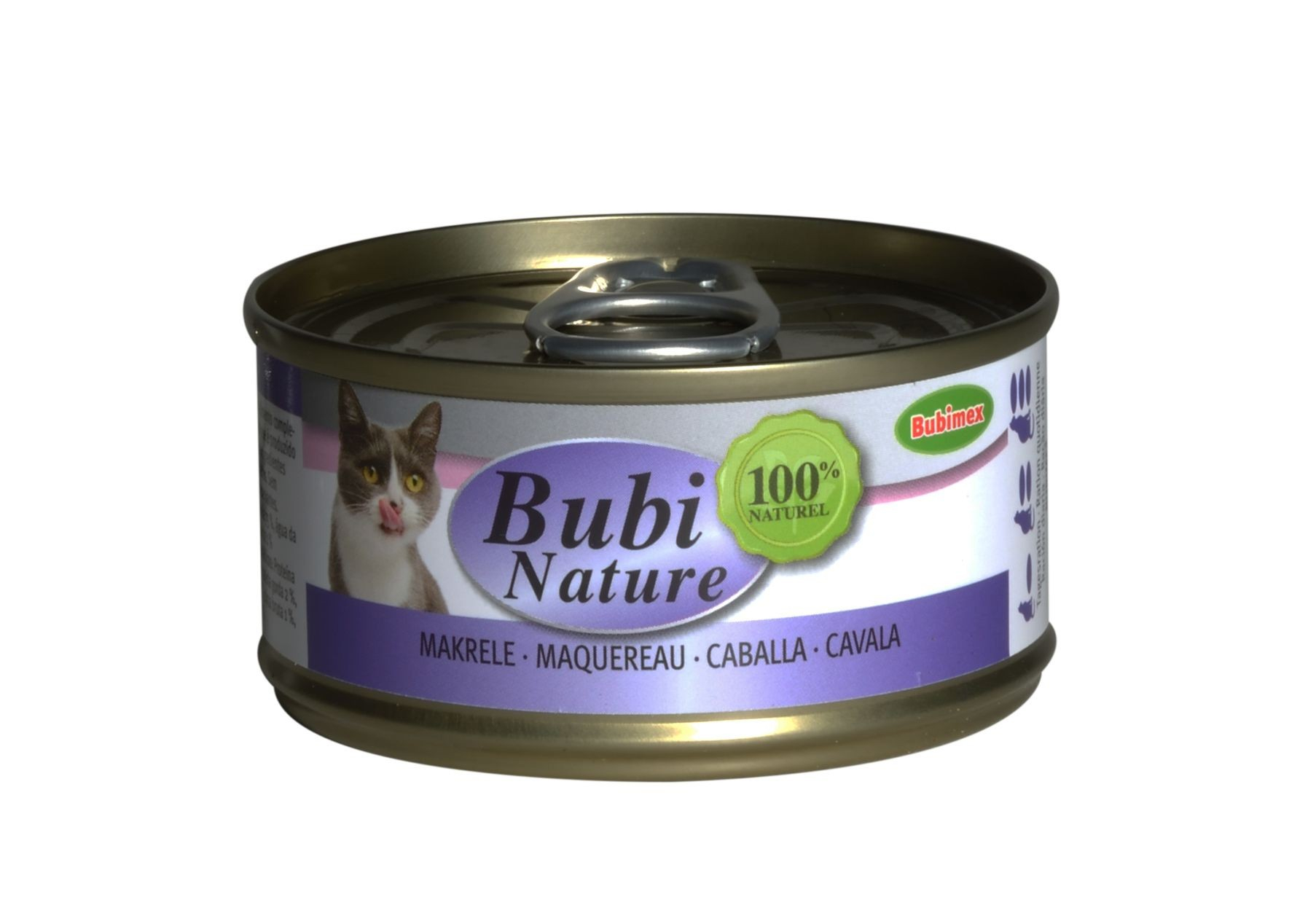 Paté BUBIMEX Bubi Naturale Sgombro per gatti