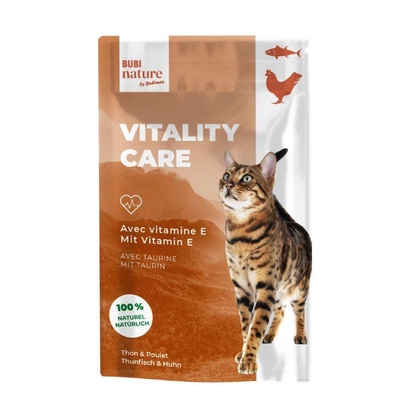 BUBIMEX Bubi Nature Vitality Care Comida húmeda para gatos Atún y Pollo