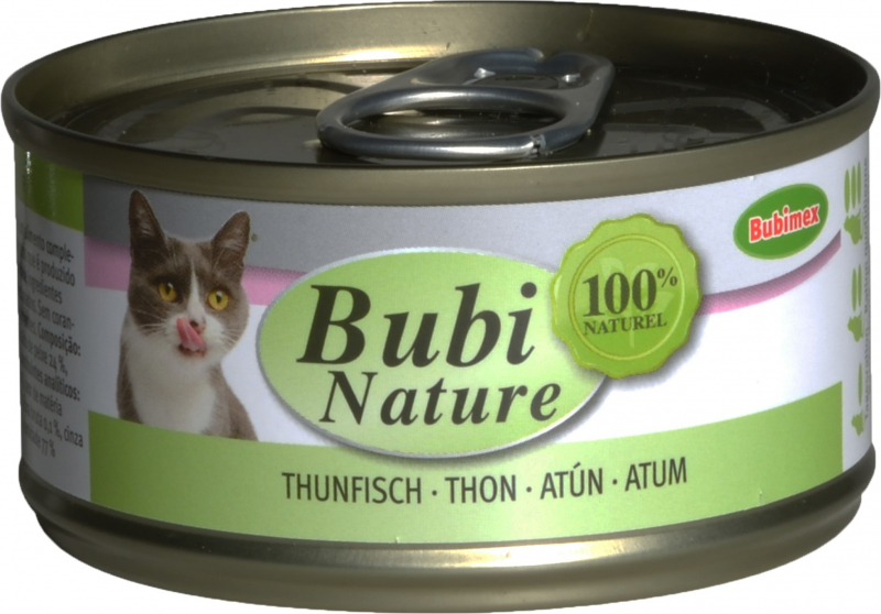 Natvoer BUBIMEX Bubi nature met tonijn 140 g