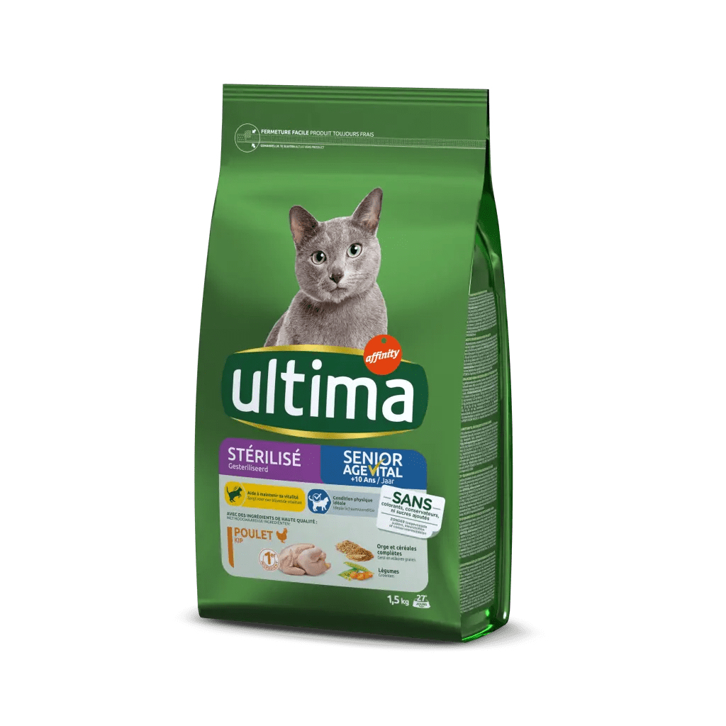 Affinity ULTIMA Sterilizzati Senior pollo per gatti +10anni