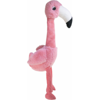 Juguete para perro KONG Shakers Honkers flamingo peluche Flamenco Rosa