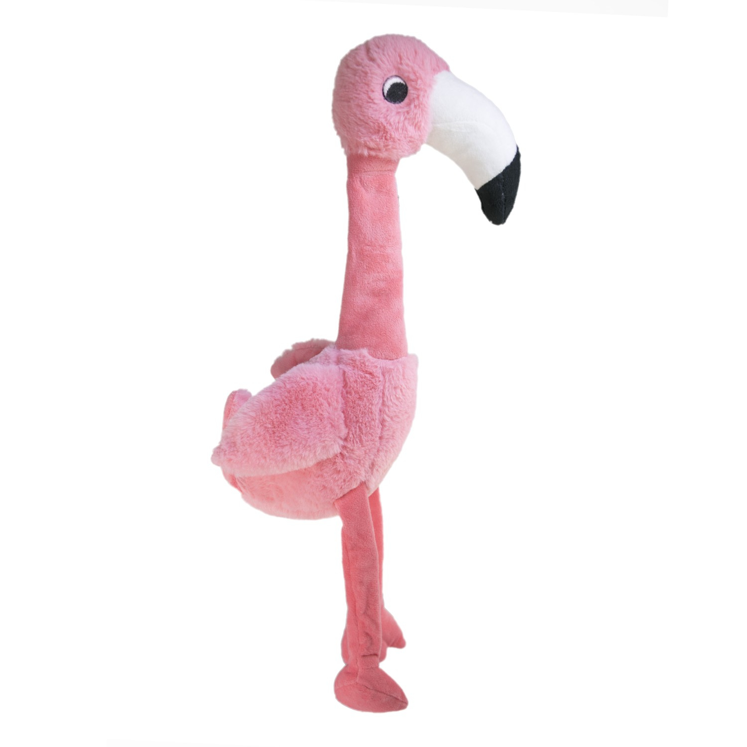 Juguete para perro KONG Shakers Honkers flamingo peluche Flamenco Rosa