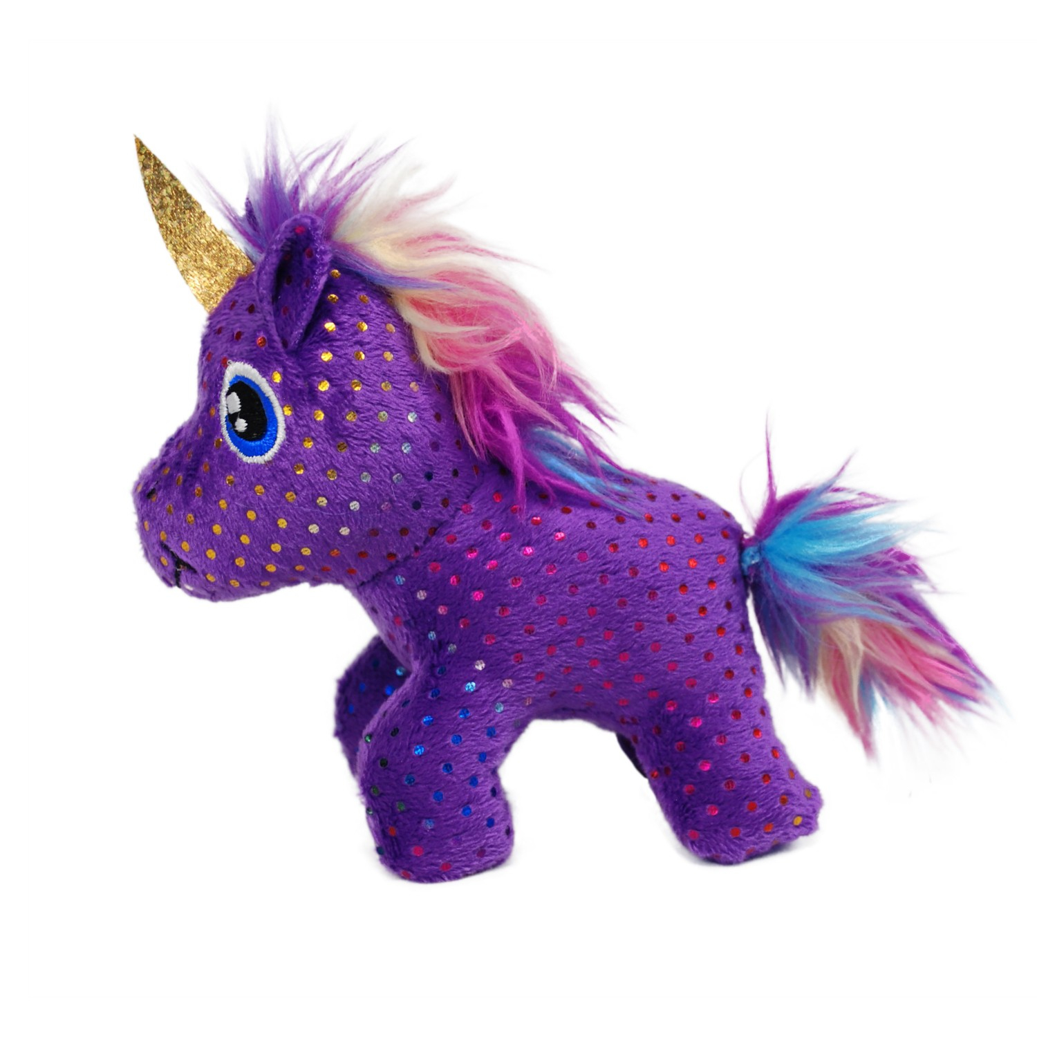 Giocattolo per gatti KONG giocattolo unicorno in peluche incantato Buzzy Unicorn