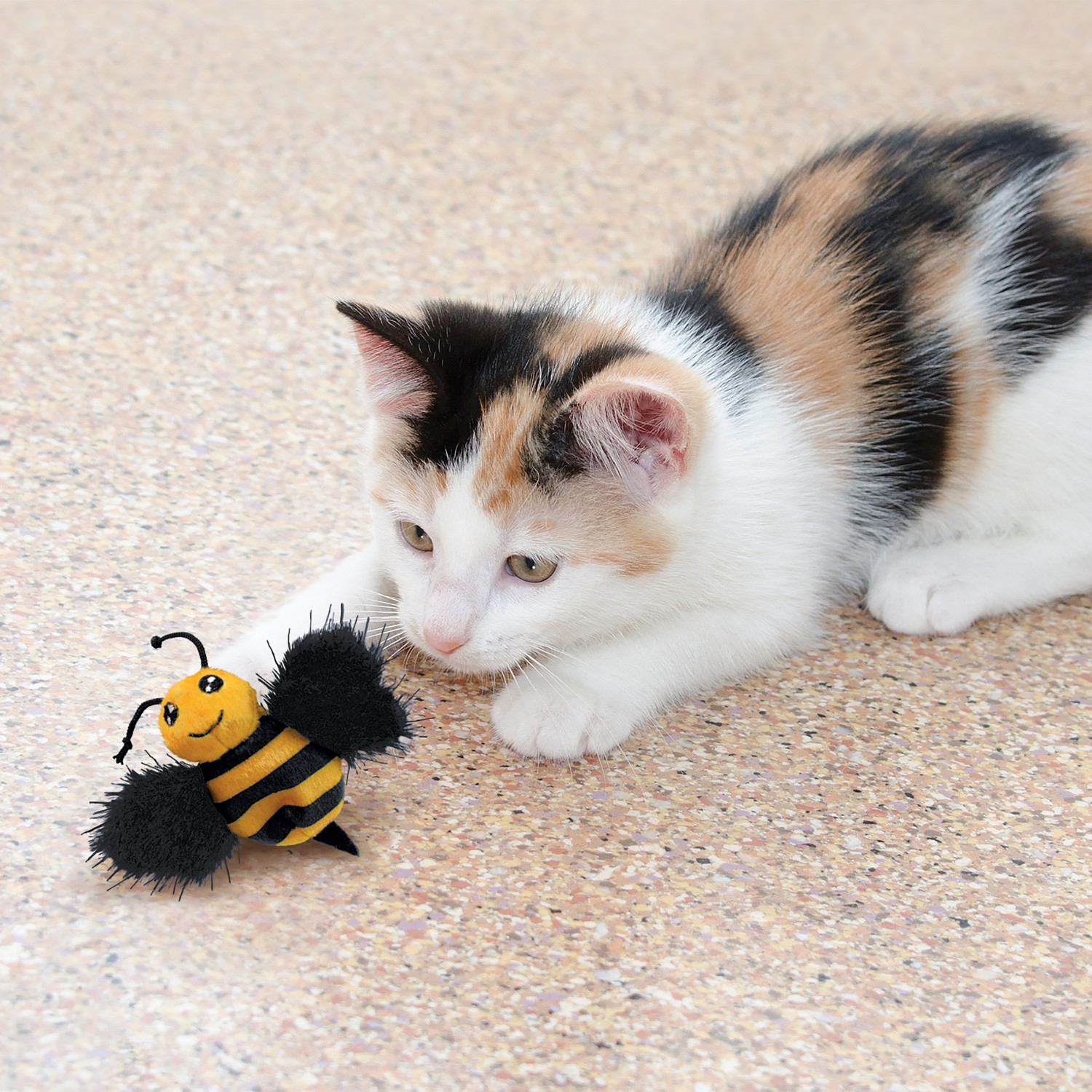 KONG Better Buzz Bee Katzenspielzeug mit Katzenminze