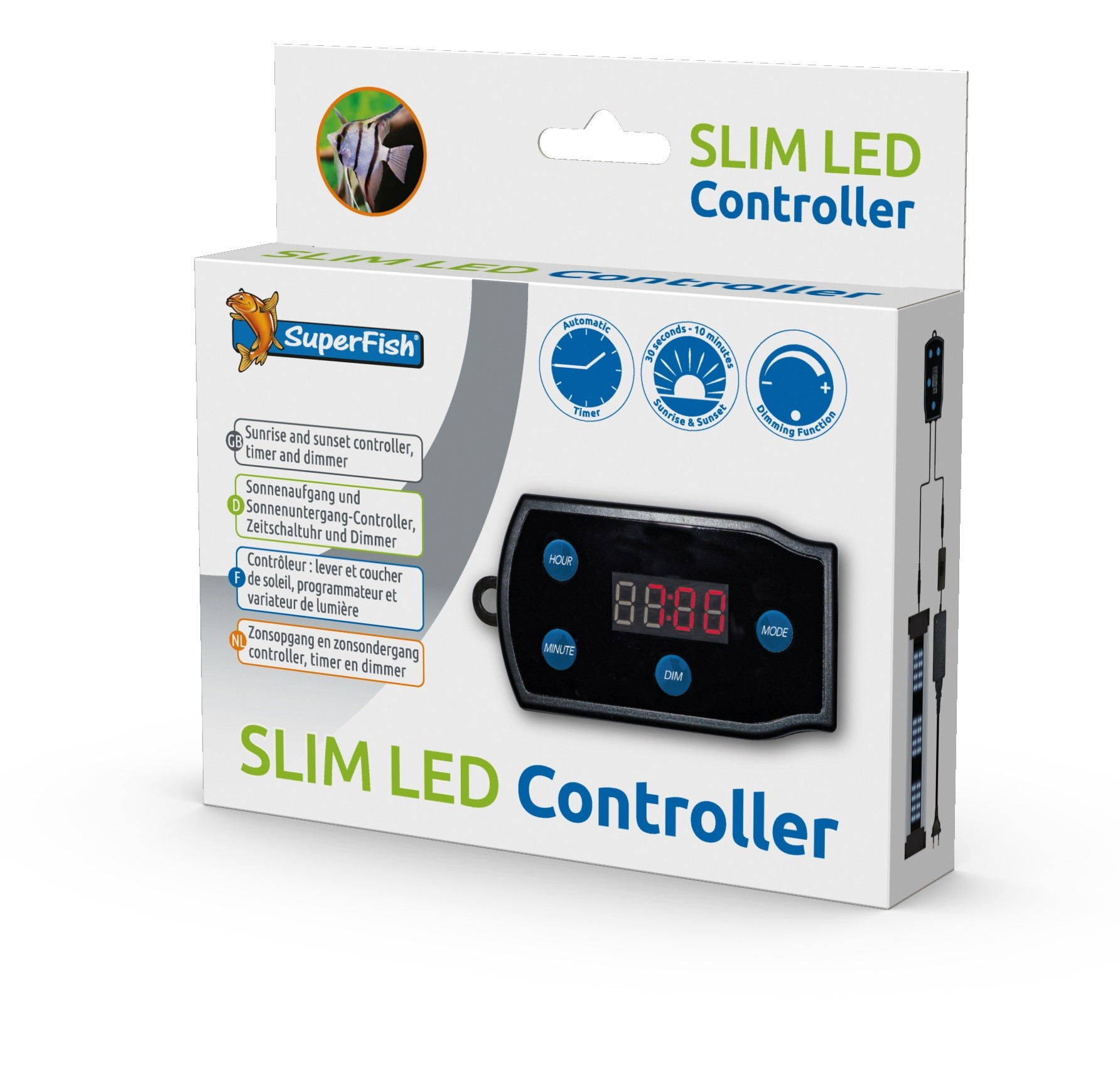 Controlador programável para rampas LED Superfish Slim