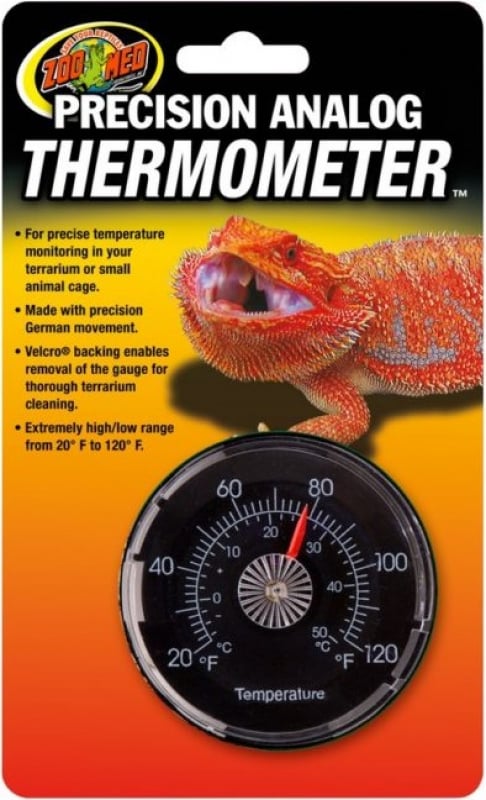 Thermomètre analogique pour terrarium ZooMed