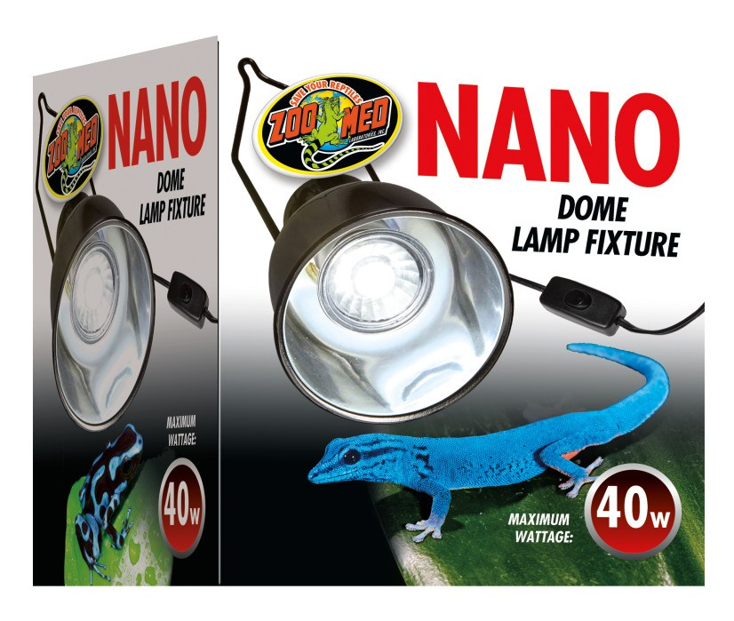 Support de lampe dôme nano pour terrarium ZooMed 