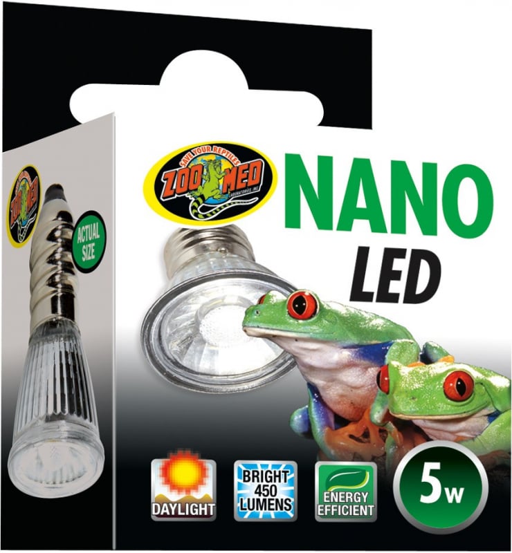 ZooMed Nano Led Ampoule lumière du jour pour terrarium