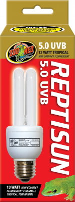 Ampoule fluorescente compact UVB 5.0 tropic - 13W