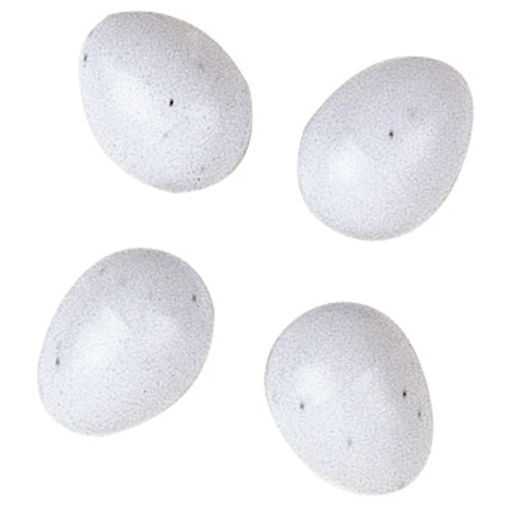 Ovos de plástico falsos (x4)