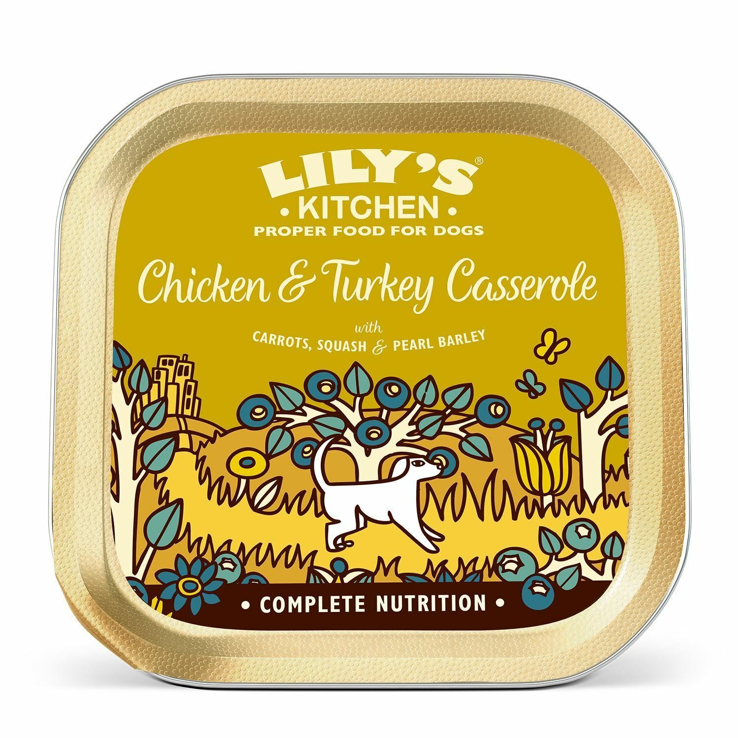 LILY'S KITCHEN Paté de galinha e peru 150g para cães