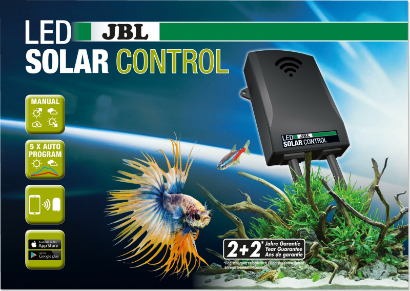 JBL Led Solar Wifi Mando Wifi LED a través del smartphone para acuario