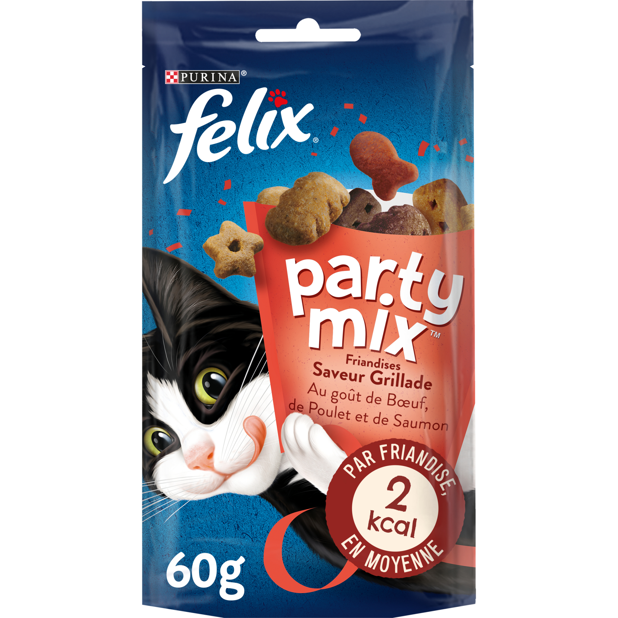 Snacks FELIX Party Mix para gatos
