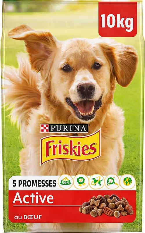 FRISKIES Vitafit Active Rind Trockenfutter Für Hunde